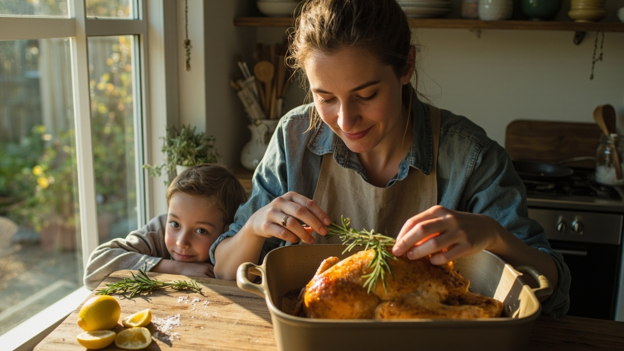 basic roast chicken recipe