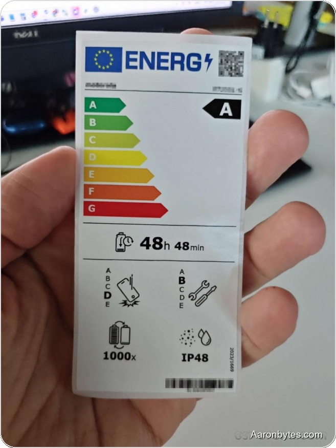 EU Will Require Energy Labels for Phones and Tablets Starting June 2025