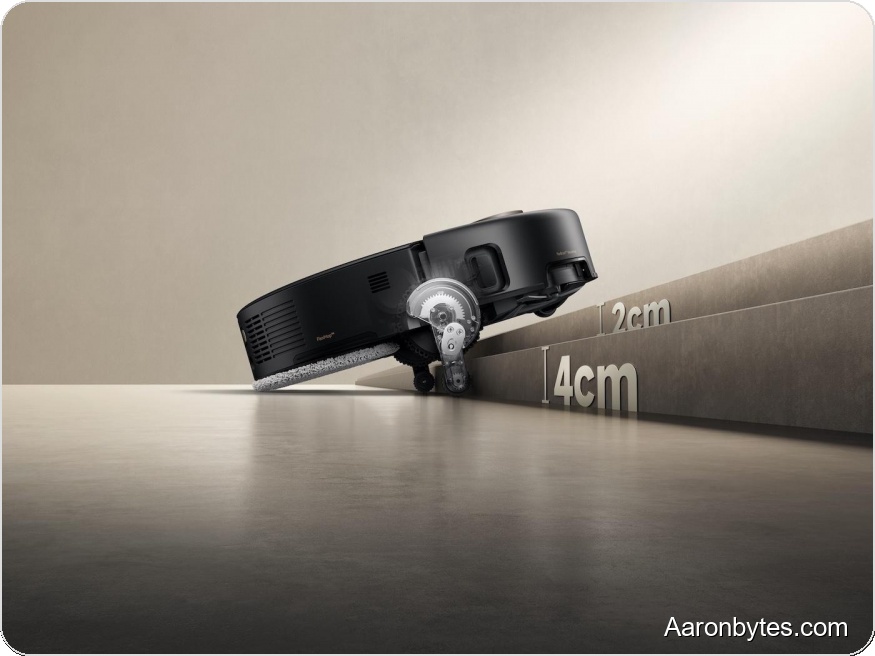 Mova V50 Ultra Robot Vacuum Reaches Corners, Climbs 6 cm Thresholds and Self-Cleans with UV Sterilization