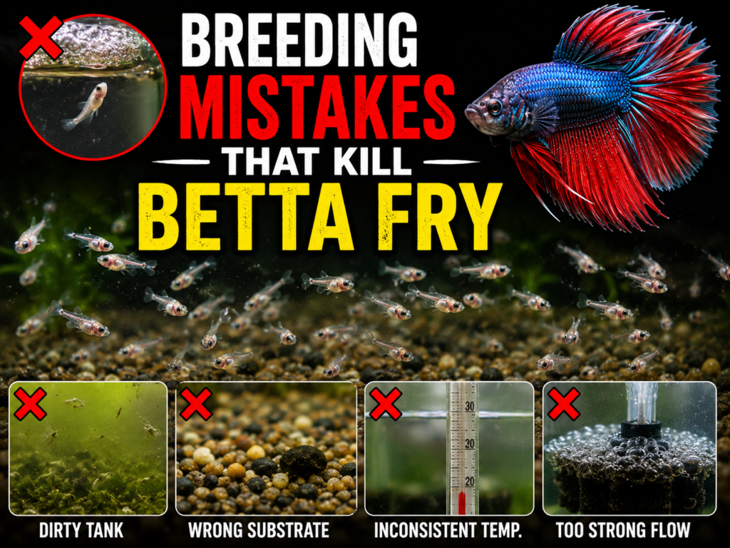 Breeding Mistakes That Kill Betta Fry